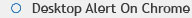 Desktop Alert on Chrome