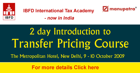 2 Day course on Introduction to Transfer Pricing